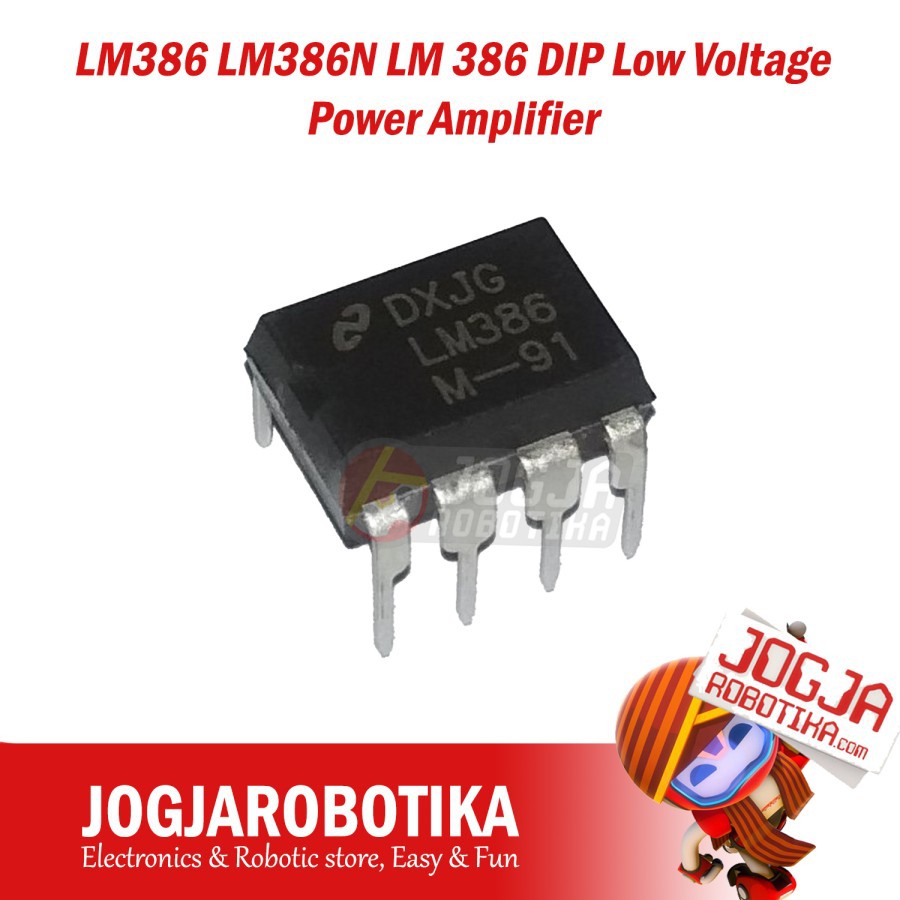LM386 LM386N LM386M LM 386 DIP Low Voltage Power Amplifier