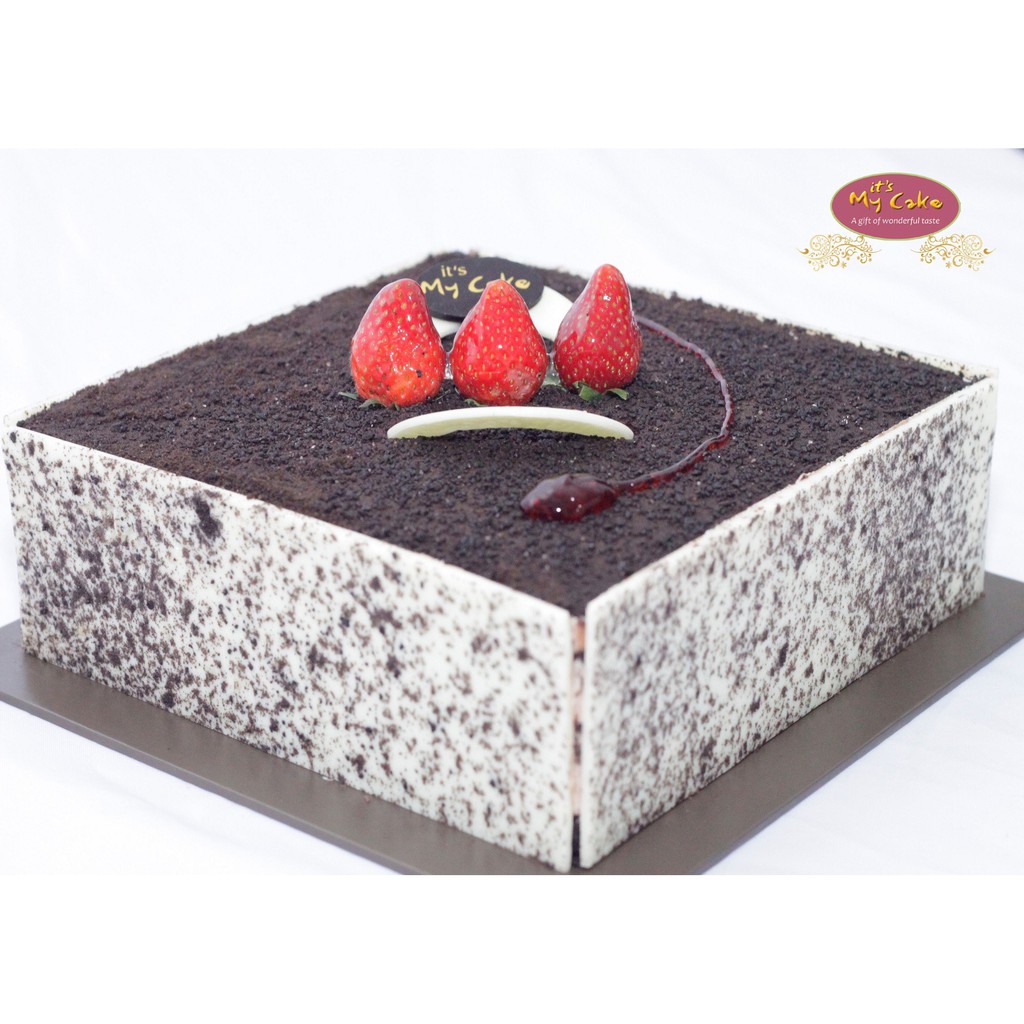 

Black Brownie Cake Its My Cake Jakarta