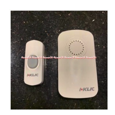 Moztec Wireless Door Bell Bel Tanpa Kabel Bell Pintu Wireles Mostec I-click I-Klic iKlic Iklik