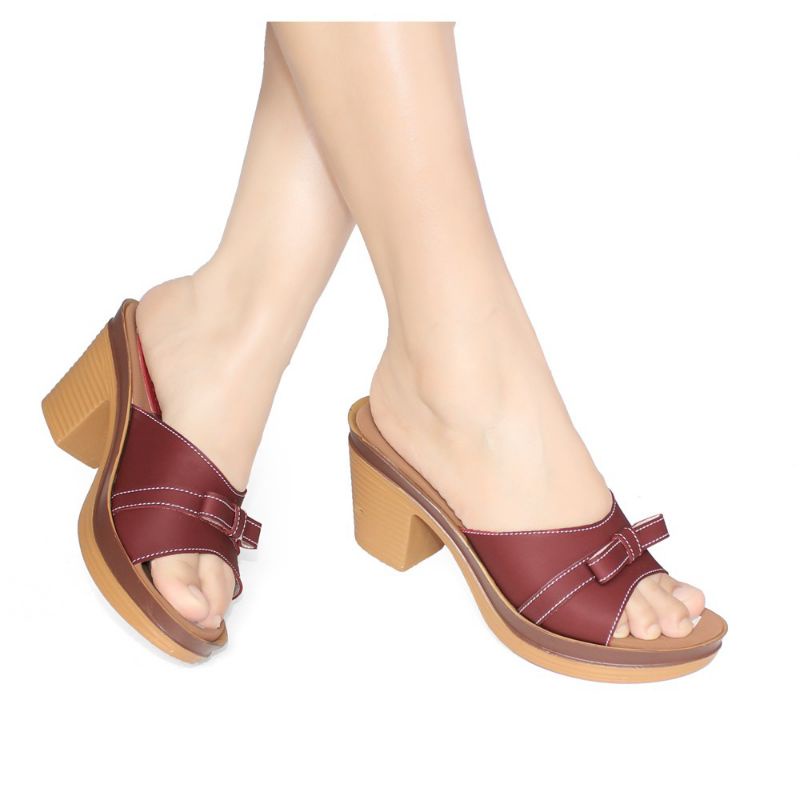 Wedges  Hak Tahu Selop / Slop Wanita Casual Murah HTP