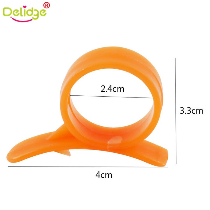 Orange Plastic Easy Slicer - Alat Kupas Jeruk/Lemon