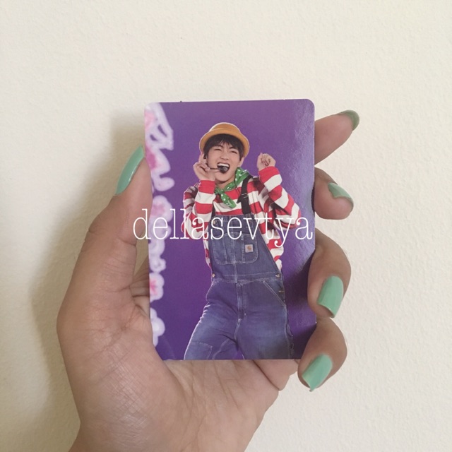 BTS 3rd MUSTER PHOTOCARD ( TAEHYUNG&JIMIN )