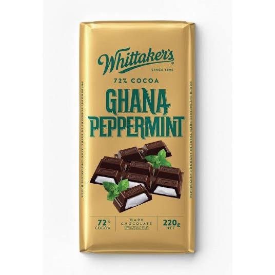 

Whittakers 72% Cocoa Ghana Peppermint Coklat Import Whittaker 200gram