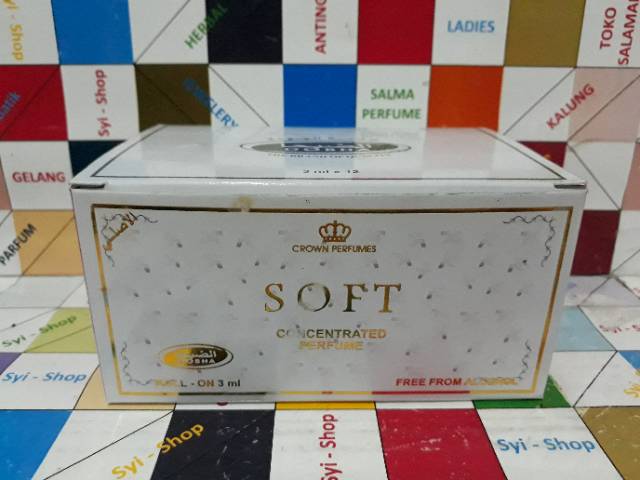 Parfum SOFT Roll On Non Alkohol 3 ml DOBHA