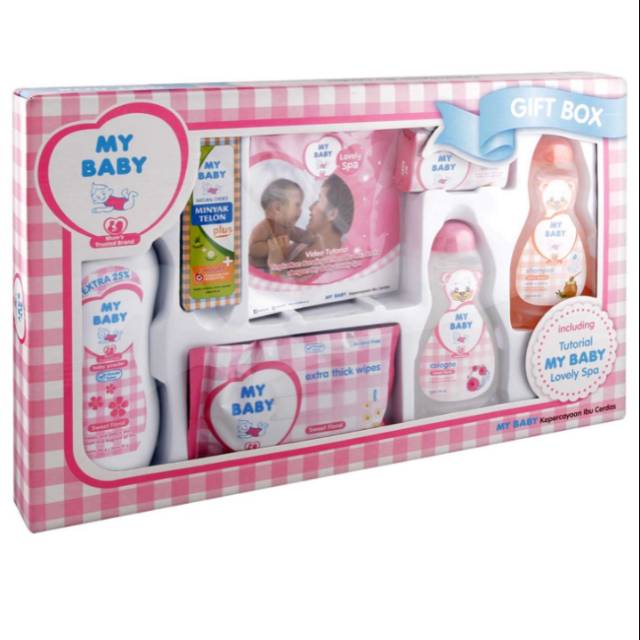 My Baby Gift Box Pink / Biru