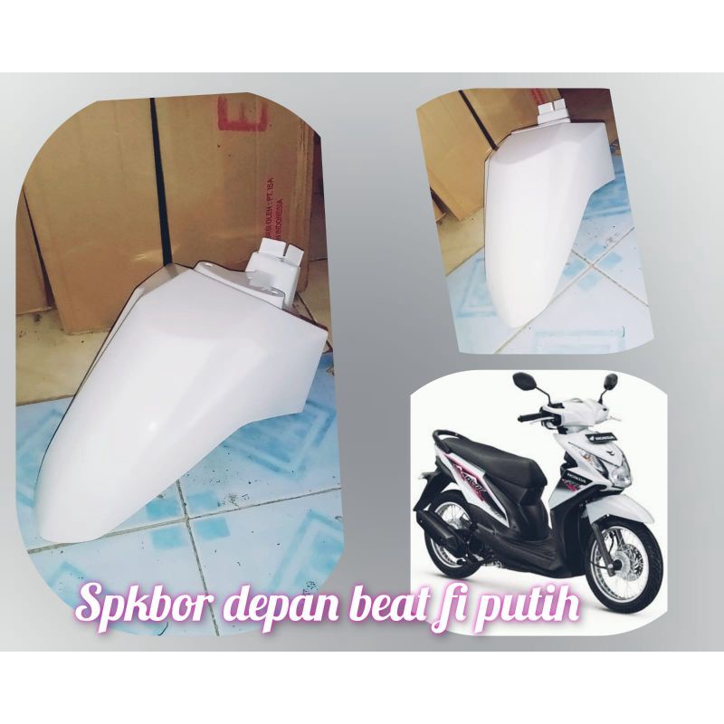 spakbor depan beat fi putih