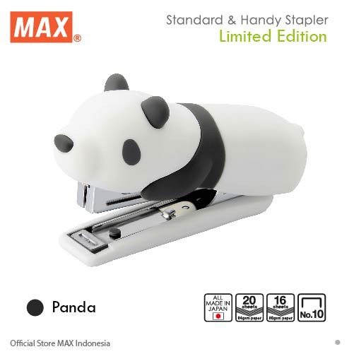 

STATIONERY HAUL-Stapler Max HD 10 NX - Panda (LIMITED EDITIONS)