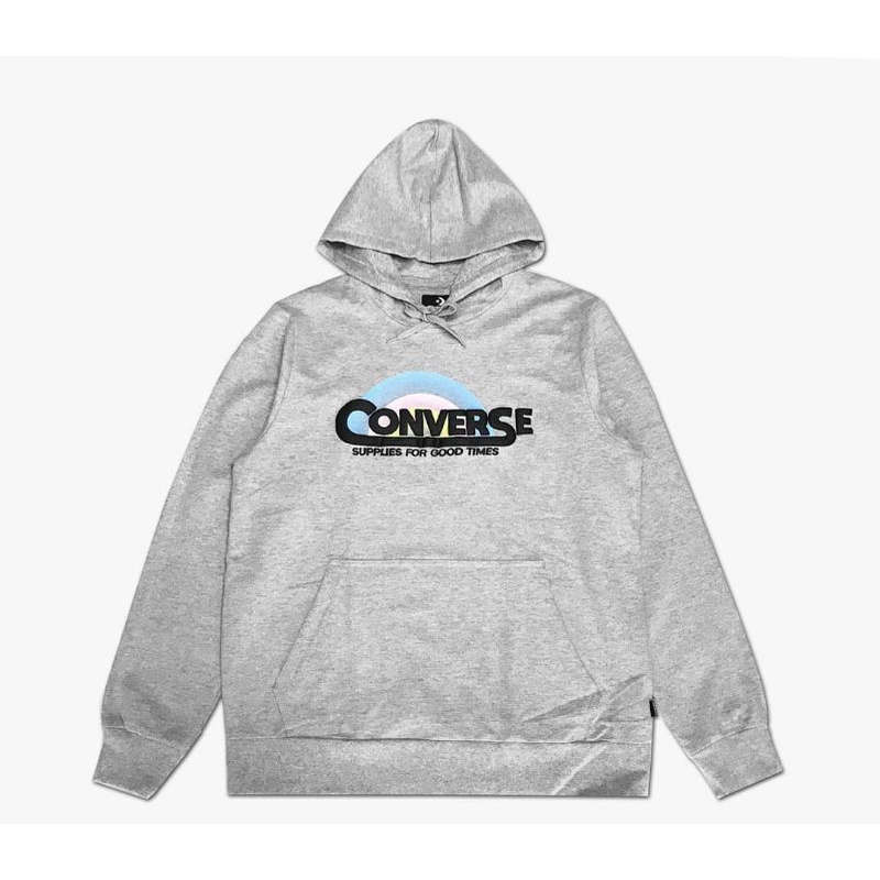 hoodie Converse classic script greey