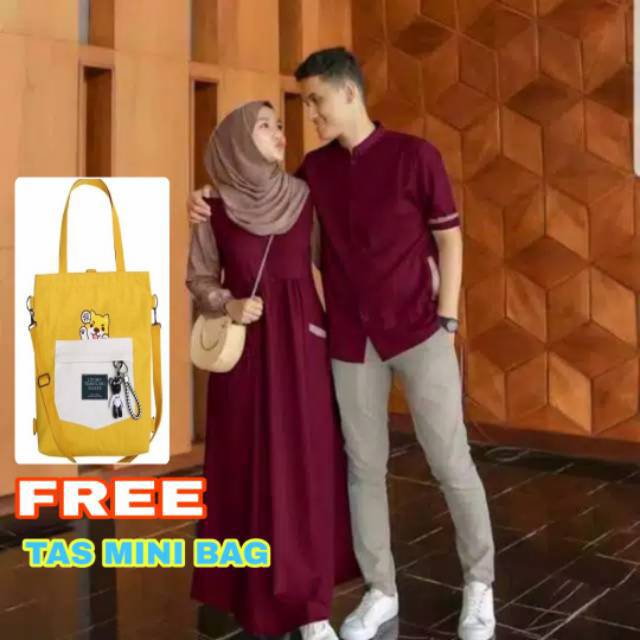 Baju kapel muslim/ BAJU PASANGAN/ kapel pasangan / farel kapel /