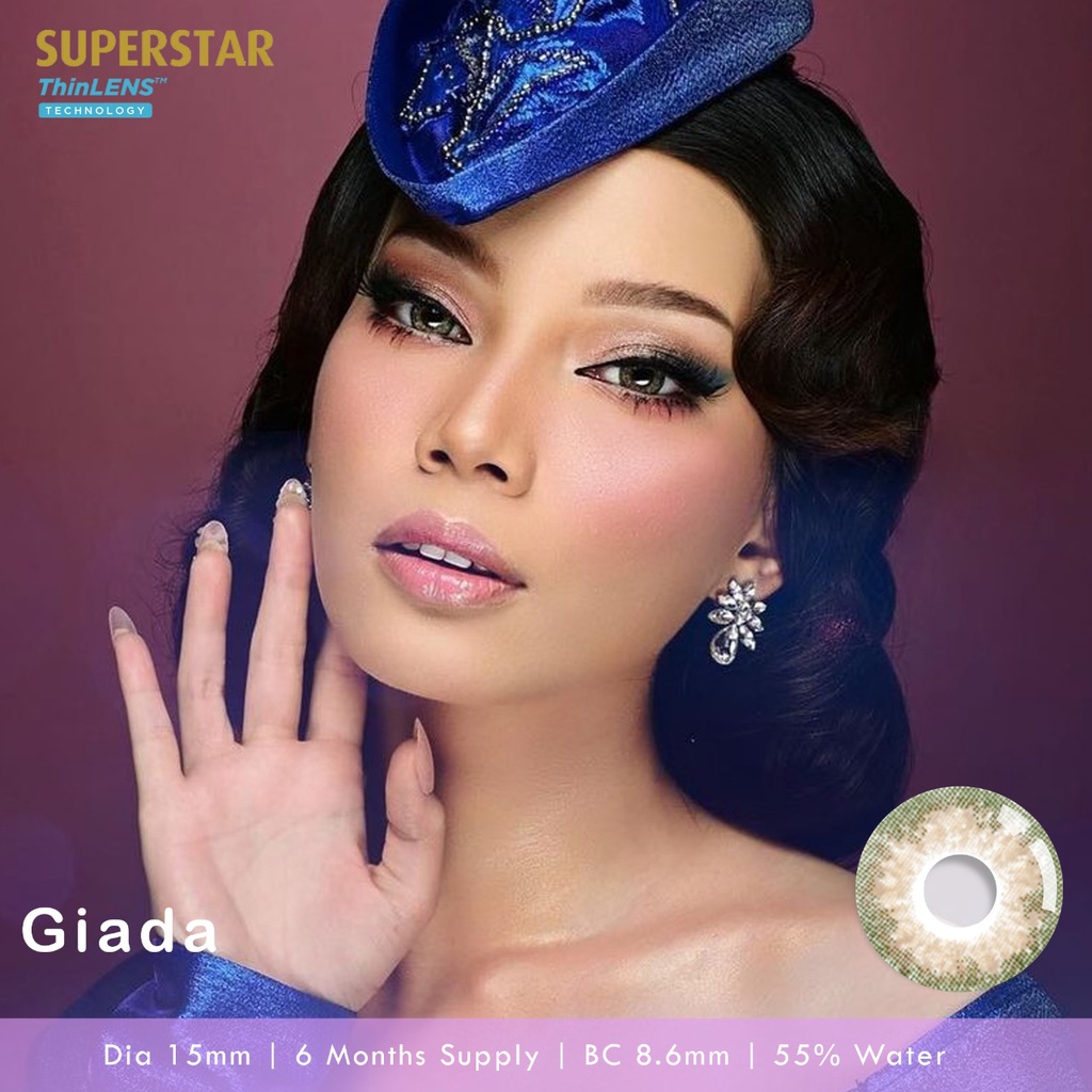 Superstar Giada softlens warna bulanan