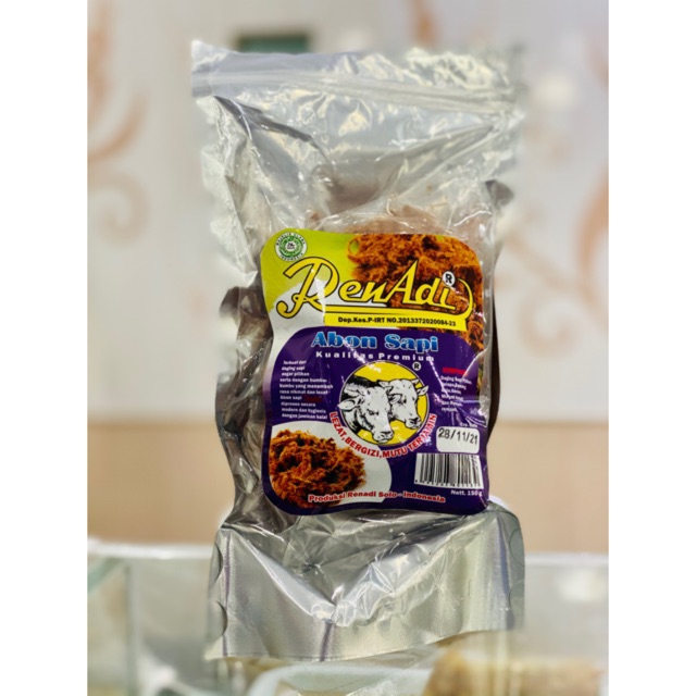 

Abon Sapi RenAdi rasa manis