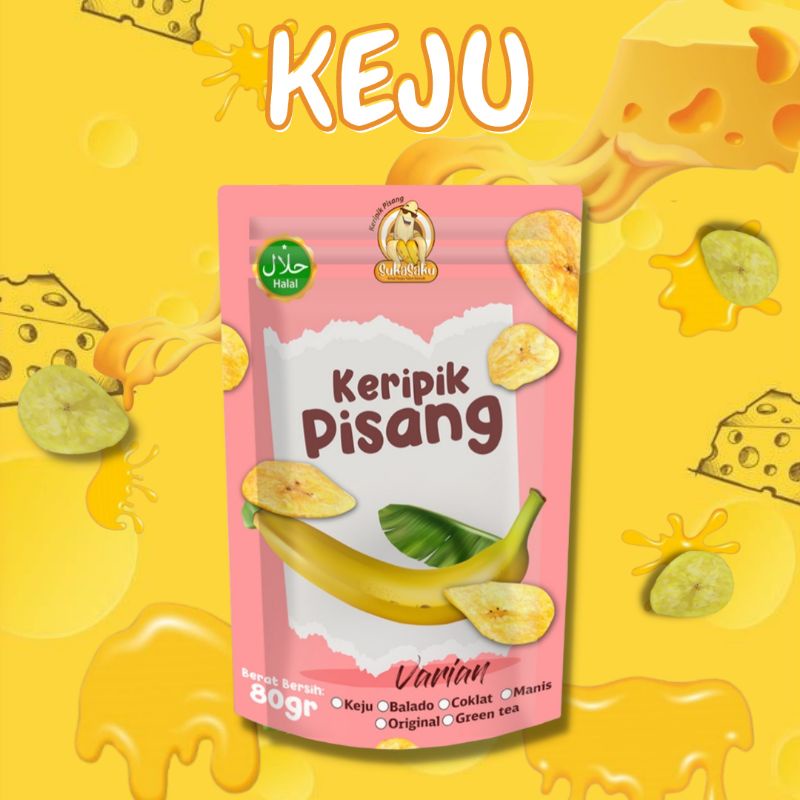 

Keripik Pisang Rasa Keju