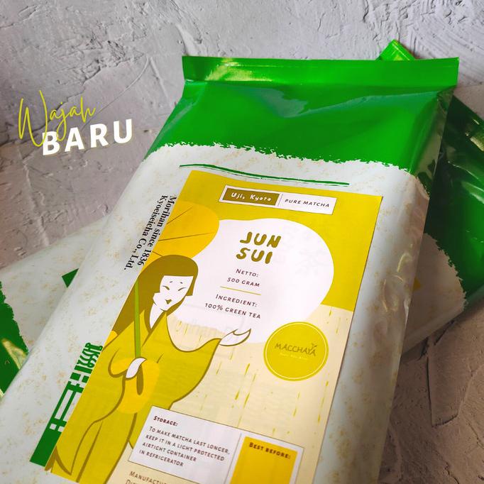 

[ COD ] Junsui (Pure) Matcha Jepang 500g - Green Tea Powder (Teh Hijau Bubuk) PROMO SPECIAL Kode 1250