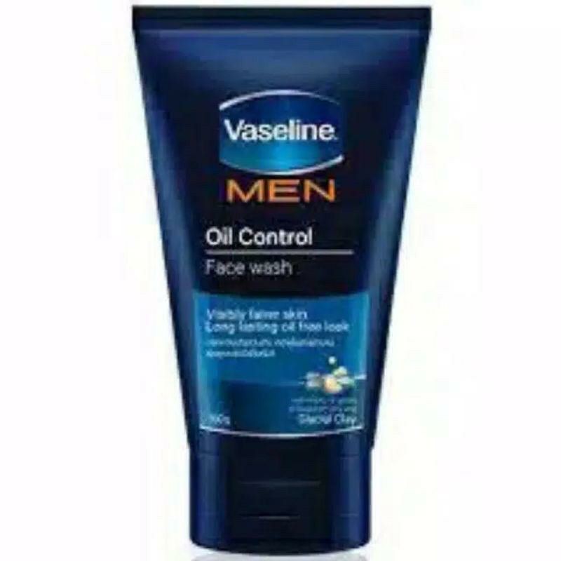 VASELINE MEN FACE WASH HEALTHY BRIGHT/OIL CONTROL/ANTI ACNE 100 GR~ORIGINAL 100%