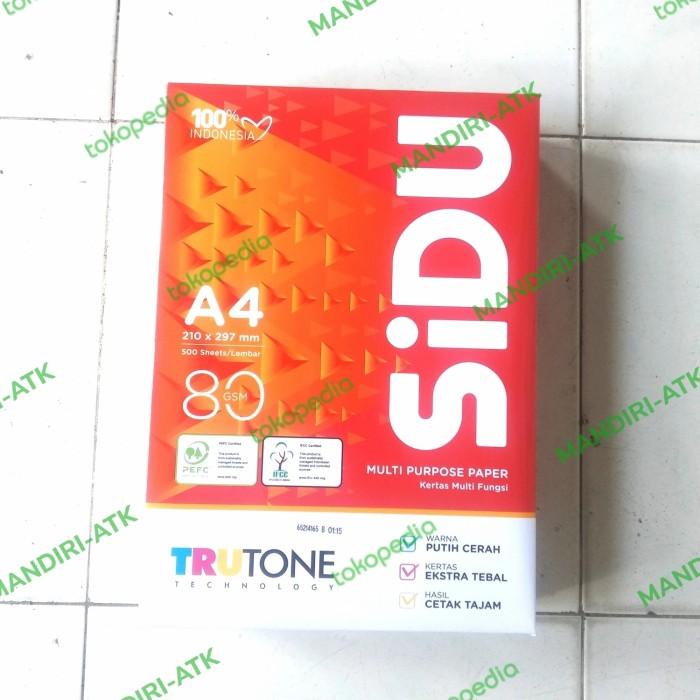 

Hvs Sinar Dunia 80Gr A4 [ 1Rim Isi 500Lbr ]