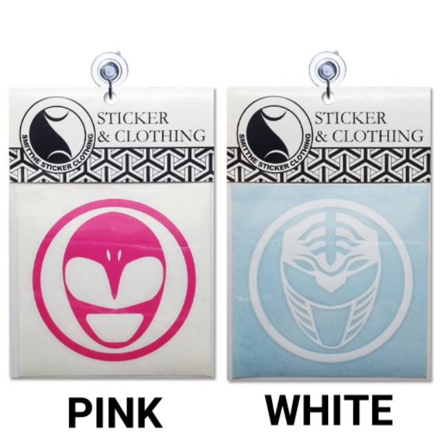 1 pc Stiker Power Rangers Mighty Morphin Cutting Sticker untuk aksesoris mobil motor