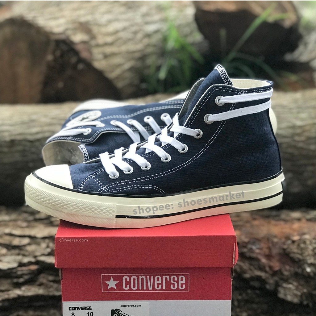 SEPATU CONVERSE 70S HIGH NAVY ALL STAR CHUCK TAYLOR OBRAL MURAH