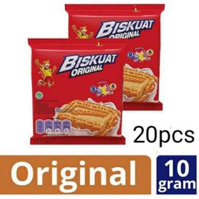 

Biskuat 10gram 20pcs