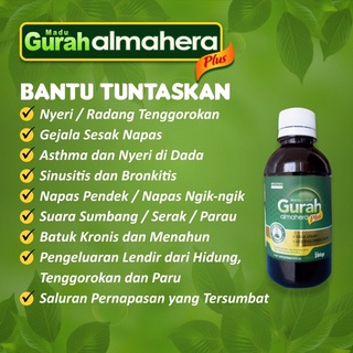 Madu Gurah Almahera Plus Atasi Sesak Nafas Batuk Flu Asthma Sinusitis Radang Tenggorokan Ampuh