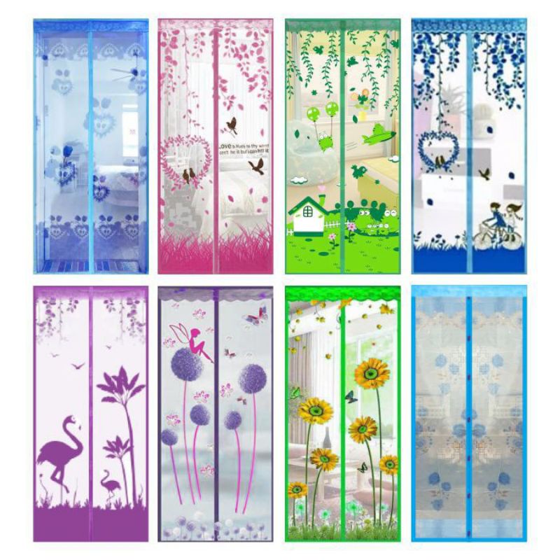 Tirai magnet pintu kamar tirai magnet anti nyamuk