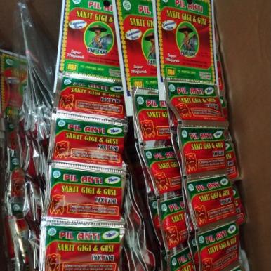 

[KODE PRODUK ZVTSK9470] Pil Anti Sakit Gigi PAK TANI