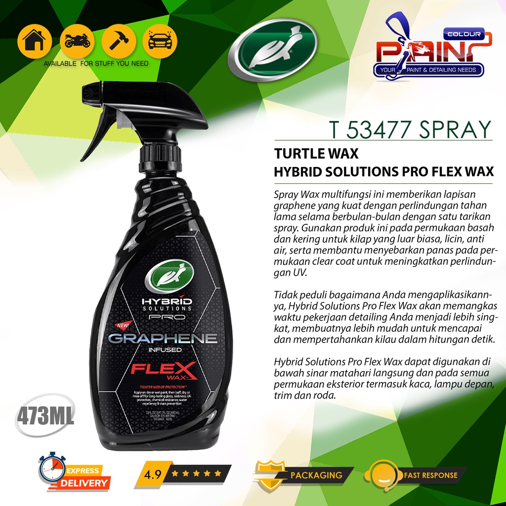 Turtle Wax Hybrid Solutions Pro Graphene Flex Wax