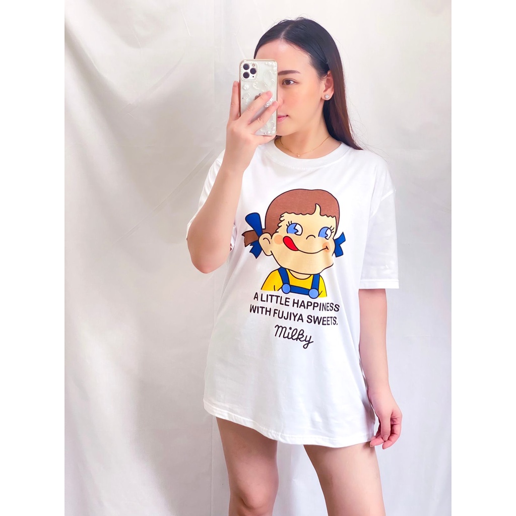 Kaos Oversize Wanita Lengan Pendek Atasan Oversize Terbaru Kaos Wanita Lucu