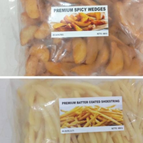 

Mc Cain Premium All Variant Wedges & Batter Shoestring 800grm