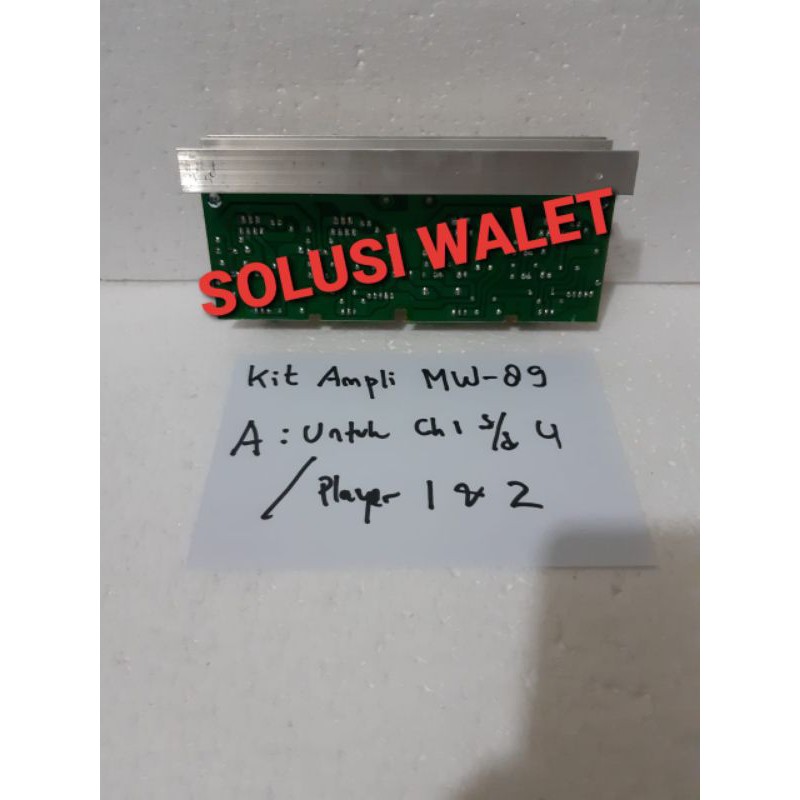 Kit Ampli Stereo PIRO MW 89 untuk player 1 dan 2