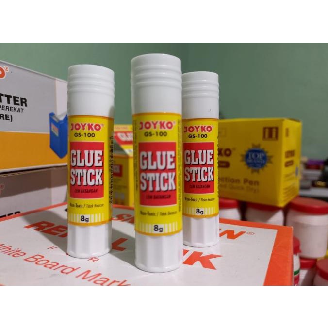 

.........] Glue Stick / Lem Batang Joyko GS-100 / 8gr Lem Kertas