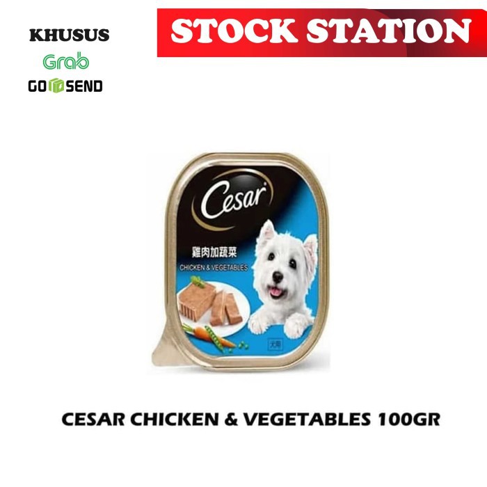 CESAR Chicken &amp; Veg 100gr