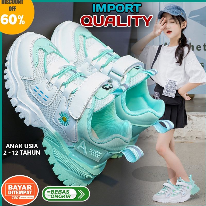 SEPATU ANAK REMAJA CEWEK COWOK PEREMPUAN SEKOLAH KELAS TERBARU KEKINIAN TERMURAH USIA UMUR 3 4 5 6 7