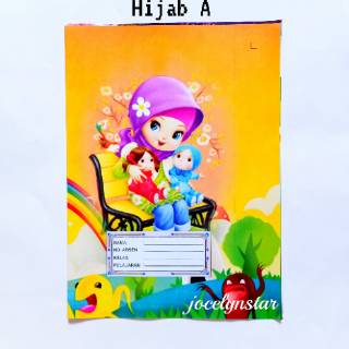Sampul buku  book cover  uk  kwarto 20 lembar Shopee 