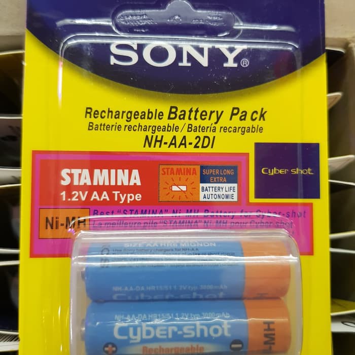 Dijual Baterai casan AA SONY 3000mah NICD battery rechargeable baterai casan terbaik