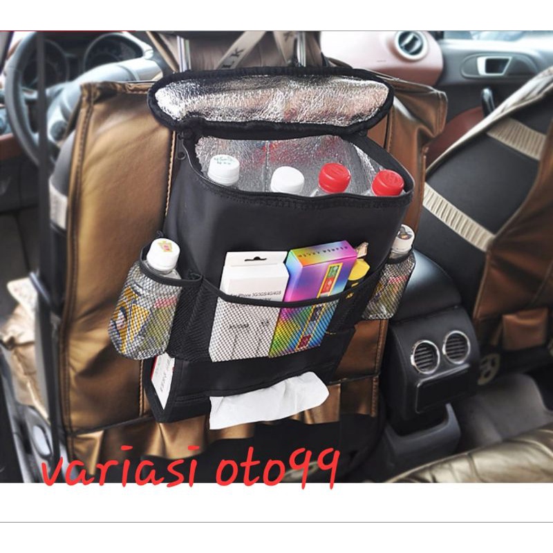 Car Cooler Bag Organizer Tas Mobil Botol Minuman Panas Dingin