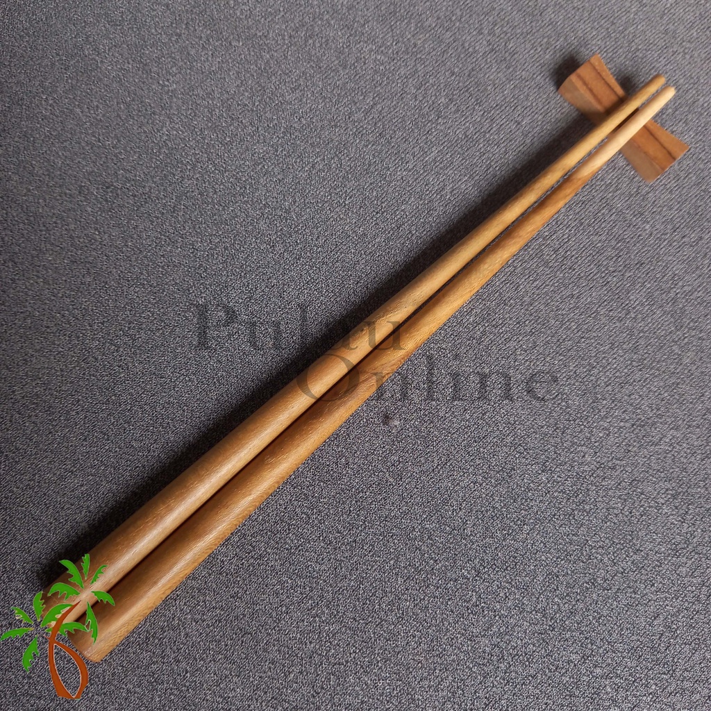 Sumpit Kayu Jati 23cm - Chopstick