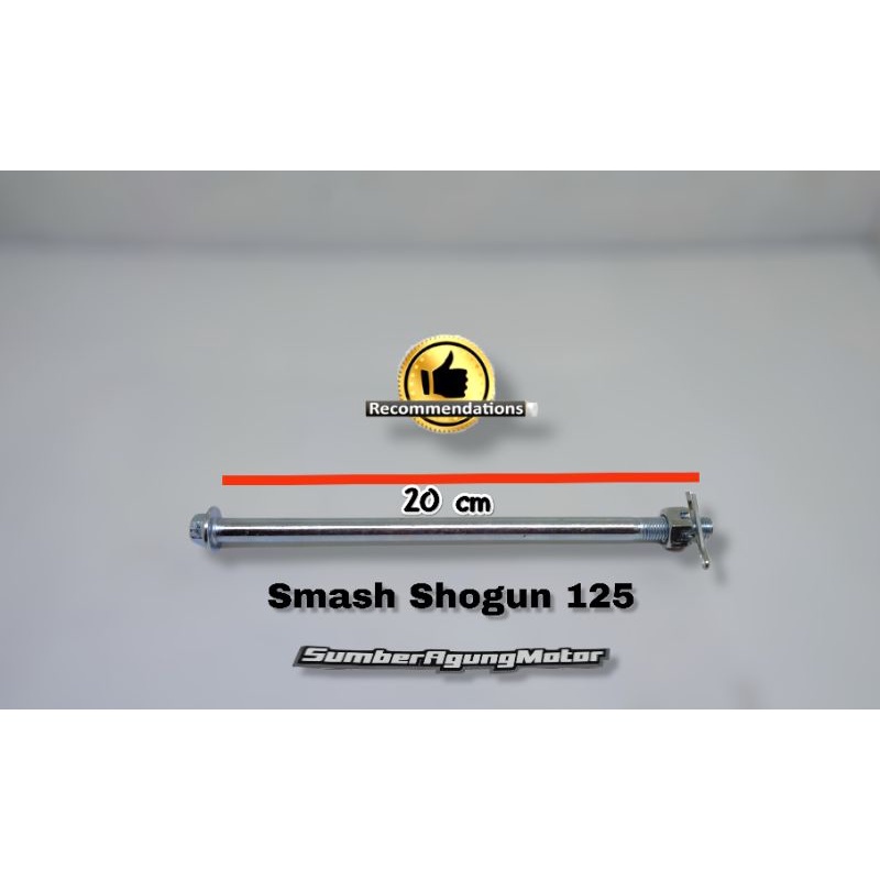 BAUT AS RODA DEPAN SUZUKI SMASH SHOGUN 125 PANJANG 20 CM