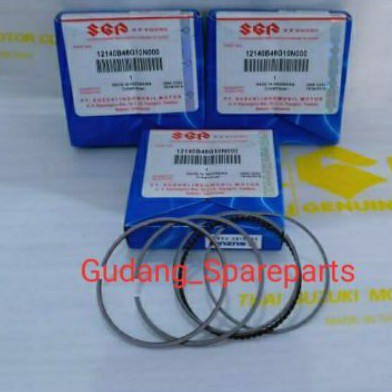 Ring Piston / Ring Seher / Ring Set ASLI SGP Motor Suzuki :- Spin- Skydrive- Skywave- Hayate