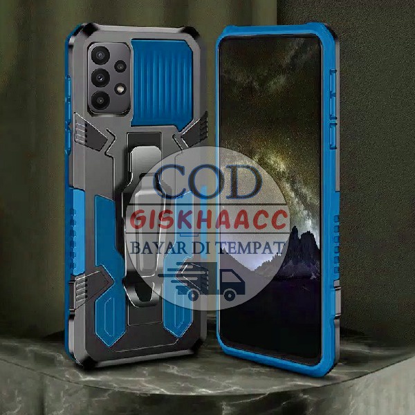 CASE SAMSUNG A23 CASING STANDING ICRISTAL BACK KLIP HARDCASE HP ROBOT NEW COVER