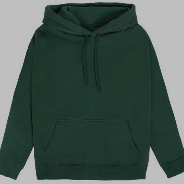 h&m dark green hoodie