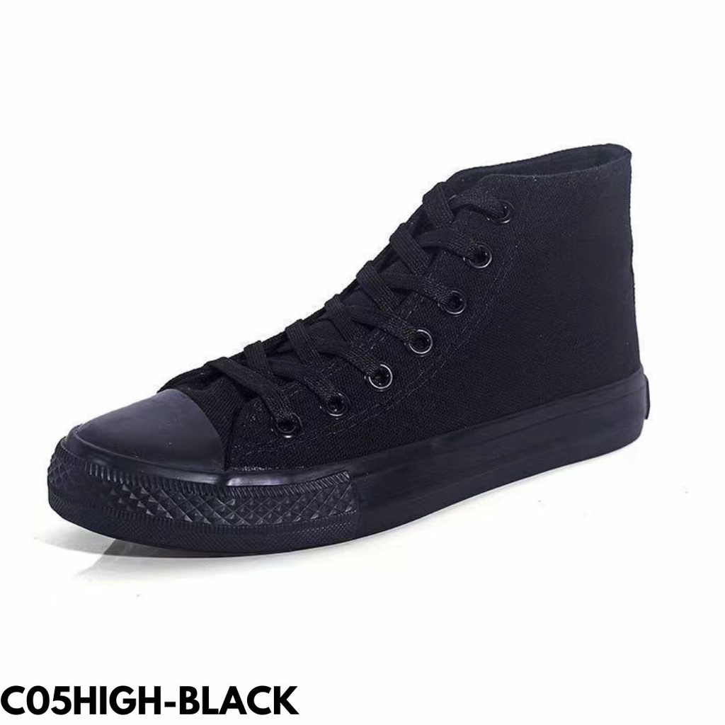 SEPATU SNEAKERS WANITA CUTINGAN RENDAH BLACKKY BLACKKY GITUH BAHAN CANVAS IMPORT 880