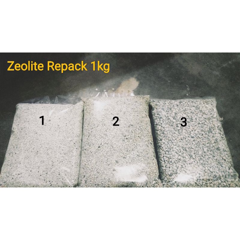 Pasir Zeolite 1kg //Pasir Kucing, Kelinci, Hamster, Filter Air