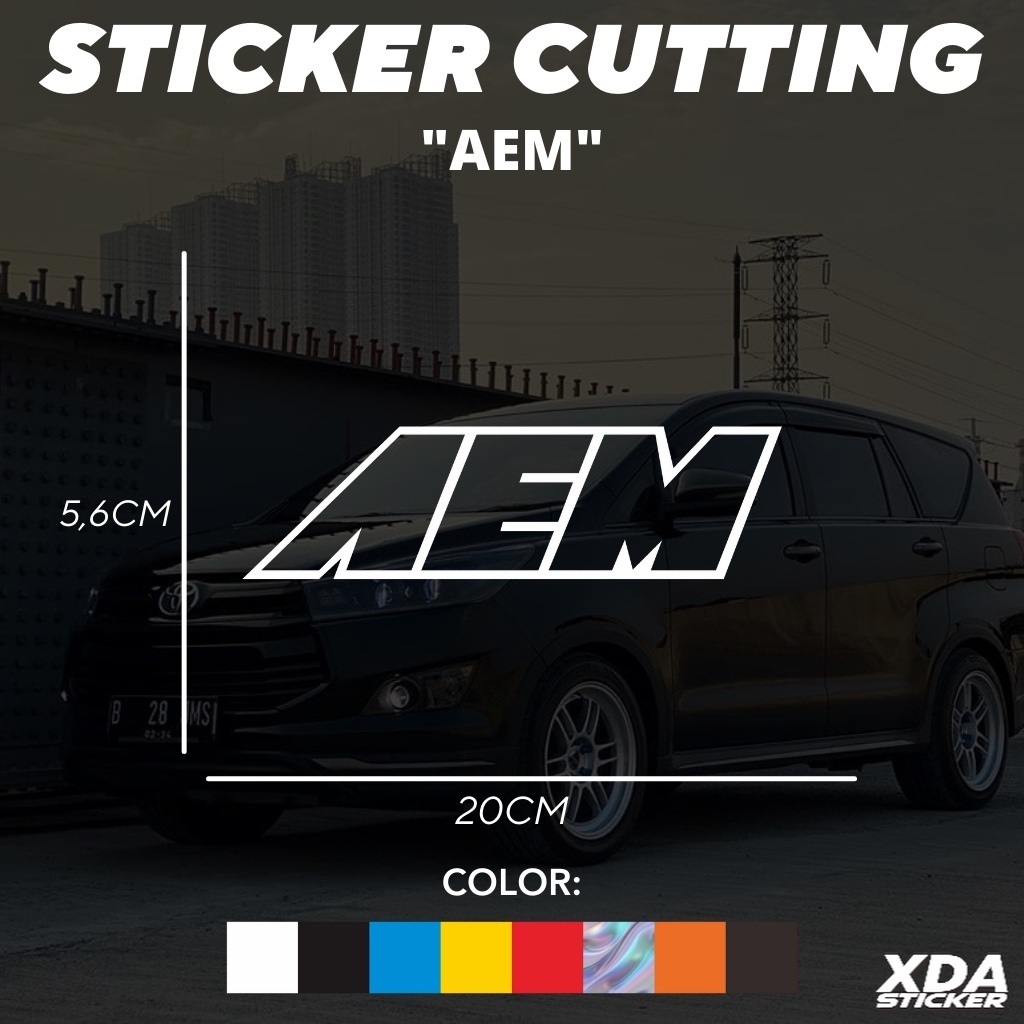 

STIKER/STICKER CUTTING AEM MOBIL