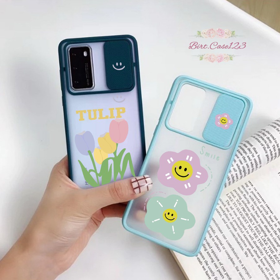 SOFTCASE SLIDE KAMERA BUNGA OPPO VIVO SAMSUNG XIAOMI REALME IPHONE ALL TYPE BC6437