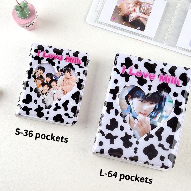 (ItsPico) Album Foto/Binder For Photocard KPOP Mini Collect Book Lucu 1p 2p kolbuk