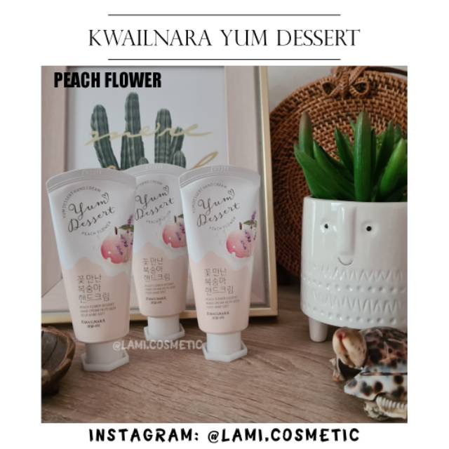 [LIMITED] HAND CREAM KWAILNARA (Korean Peach Fragrance) 80g