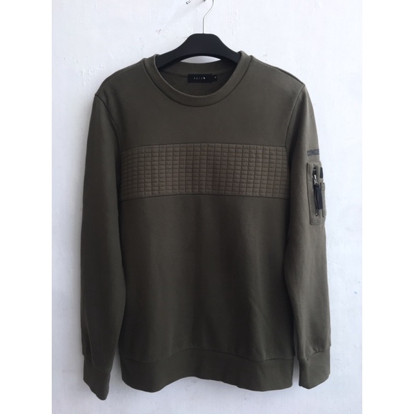 UGIZ CREWNECK SWEATER JAKET PRELOVED BRAND ORIGINAL