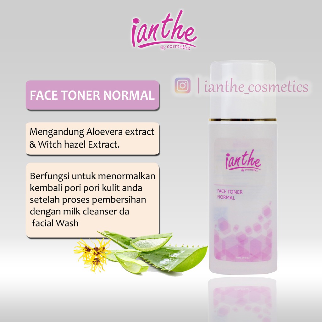 ianthe face toner normal