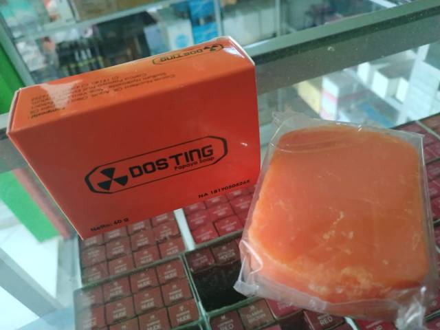 SABUN DOSTING BPOM (4 RASA) ORIGINAL 100% / SABUN PEMUTIH ORIGINAL 100%