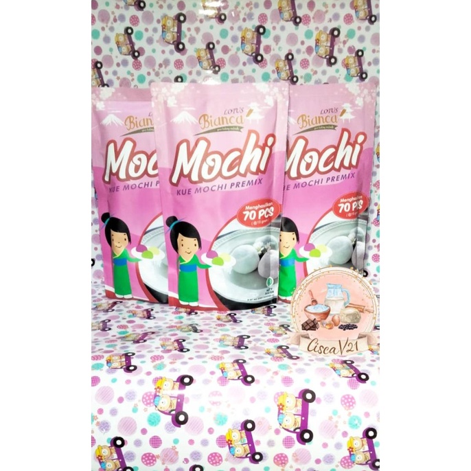 

[[COD]] Tepung Premiks Bianca Mochi / Moci 300 gram MURAH Kode 393